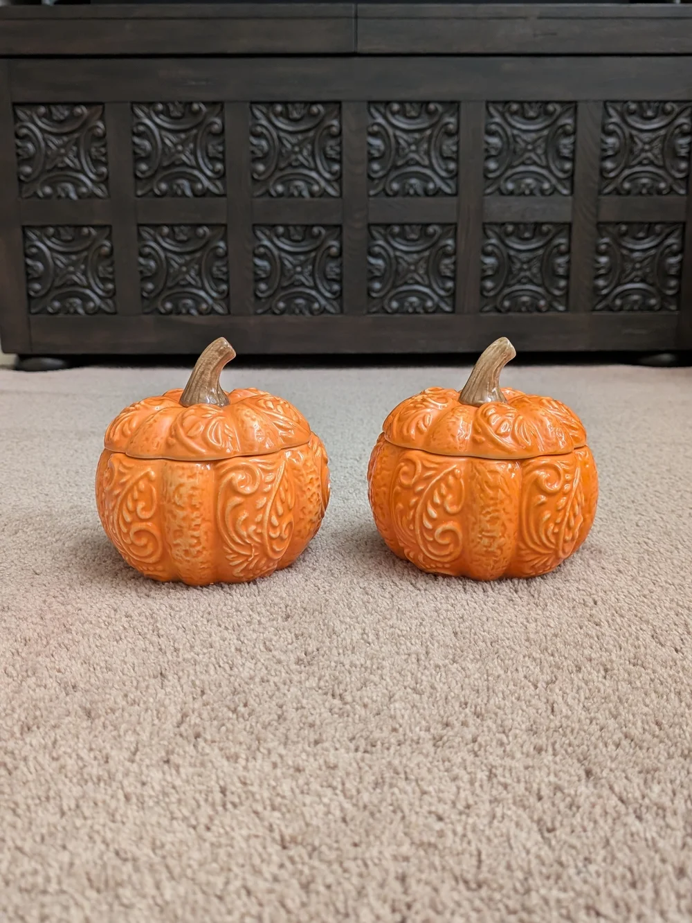 Pumpkin bowls